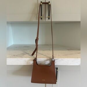 Cuyana Mini Double Loop Bag - Caramel